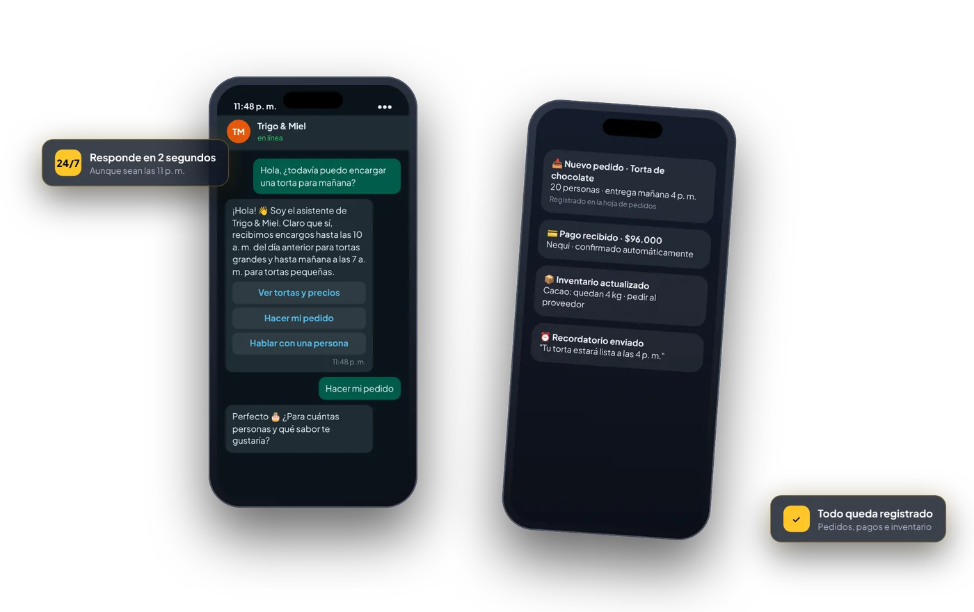 Ejemplo: WhatsApp automático